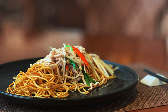 photo of beautifully arranged food
